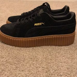 Puma Suede Creepers Satin Rihanna